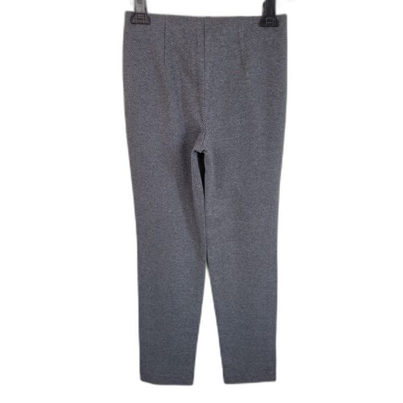 J. Jill Dark Gray Black Ponte Slim Leg Trouser Pants - Picture 2 of 4